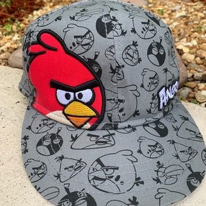 Graphic Baseball Cap with embroidered-bird & logo